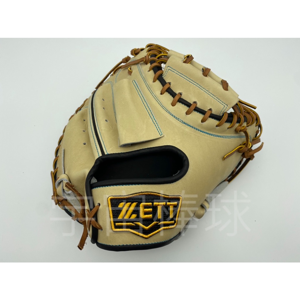 ※宇宙棒球※ZETT 棒壘球手套 捕手用 2022 台製最高階級 限量發售 奶油黃 9SPZ2212 加贈運動用品驚喜包