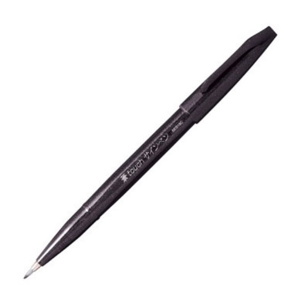 Pentel touch柔繪筆SES-黑
