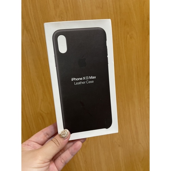 Apple 原廠 iPhone XS Max Leather Case 皮革保護殼（購買前請詳閱商品敘述）