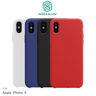 售完不補!強尼拍賣~ NILLKIN Apple iPhone X 感系列液態矽膠殼 手機殼 矽膠殼 保護殼
