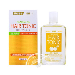 日本 YANAGIYA 柳屋 HAIR TONIC 柑橘養髮水 養髮液 頭皮水 240mL