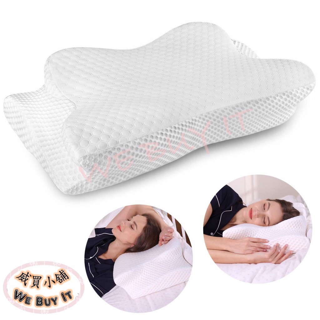 Coisum 專利碟型設計 人體工學 記憶棉枕頭 3D護頸 高密度 慢回彈 舒壓 透氣 防塵蟎 🌺 威買小舖💯實拍