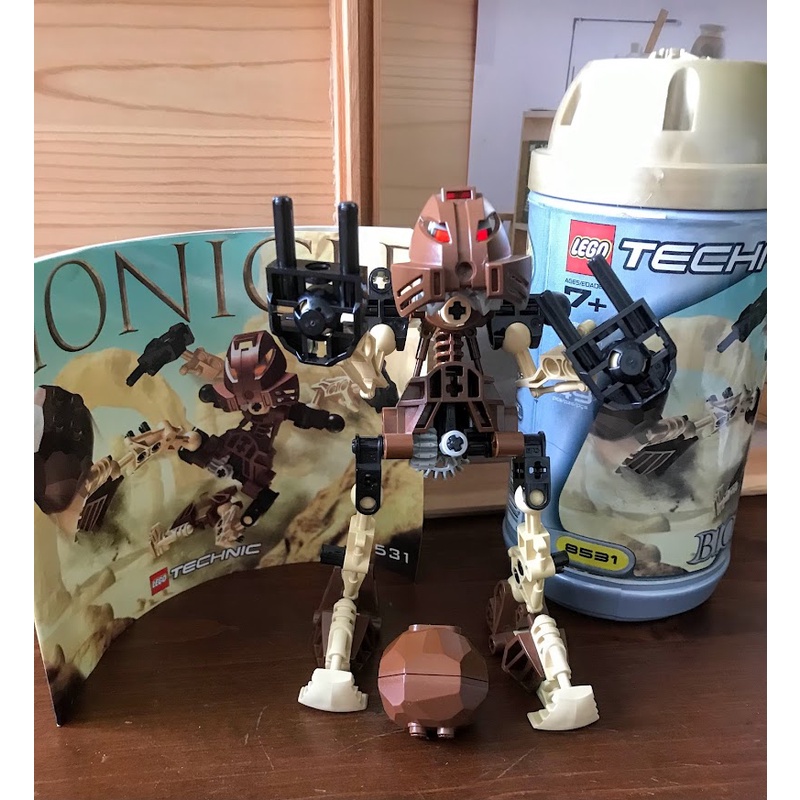 早期正版 lego 樂高 生化戰士 bionicle 8531 二手絕版品 LEGO