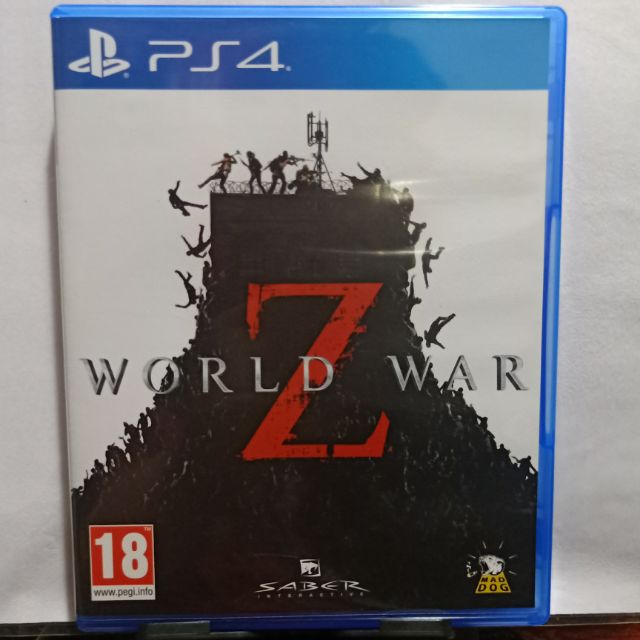 游小胖 PS4 World  War z 末日之戰 中文 二手