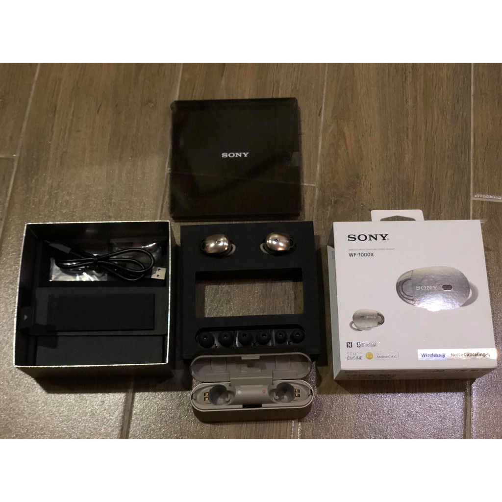 SONY WF-1000X 無線藍牙降噪真無線入耳式耳機