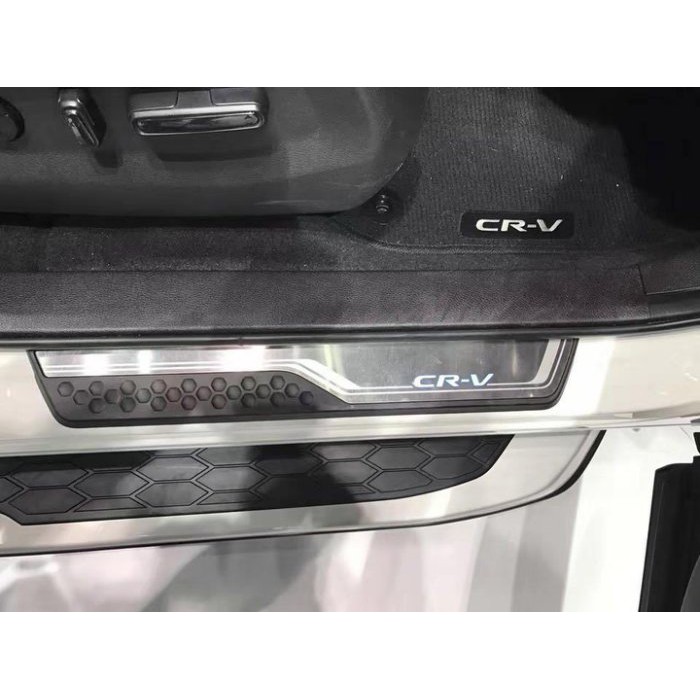 (柚子車舖) HONDA 2017-2021 CRV5 5代 LED 塑料迎賓踏板-可到府安裝 報價一組4入