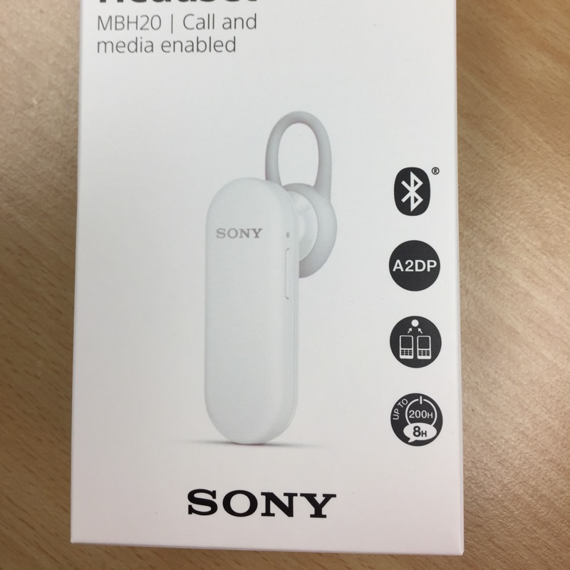 《Skyworld》全新-Sony MBH20-Mono Bluetooth Headset藍芽耳機