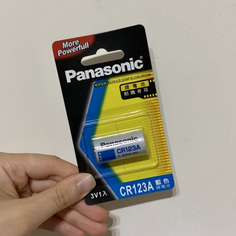 Panasonic 國際牌 CR123A 一次性3V鋰電池🔋