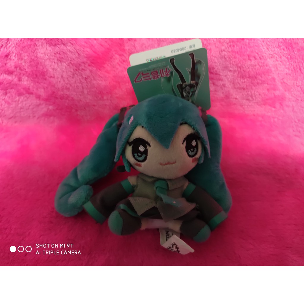 《周邊》【☆24小時限時出貨】特賣 代理版 正版授權 景品 娃娃 3吋 初音未來 初音 坐姿娃娃 坐姿 小娃娃 娃娃吊飾