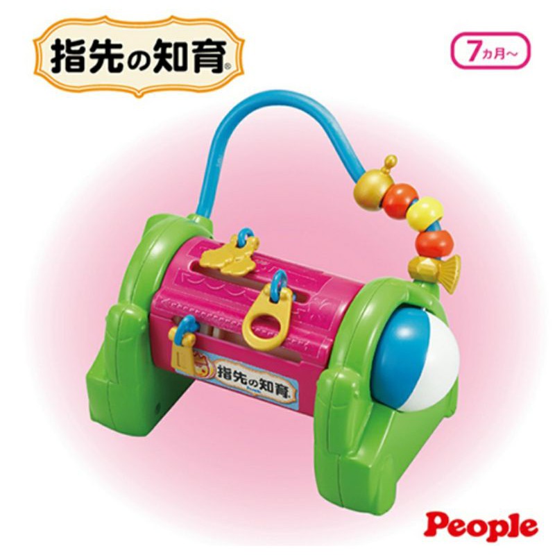 二手嬰幼兒日本people 指先知育拉鏈趣味遊戲益智玩具 蝦皮購物
