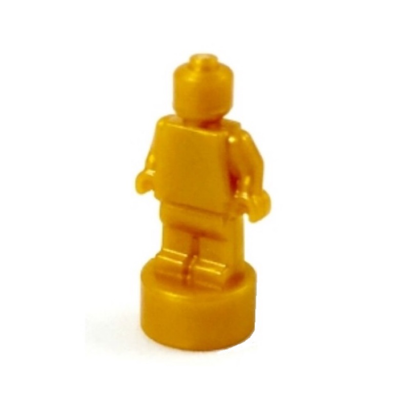 LEGO 樂高 90398 珍珠金 小人偶 小雕像 全新品, 零件 雕像 獎杯 小棋子 6073432 70620