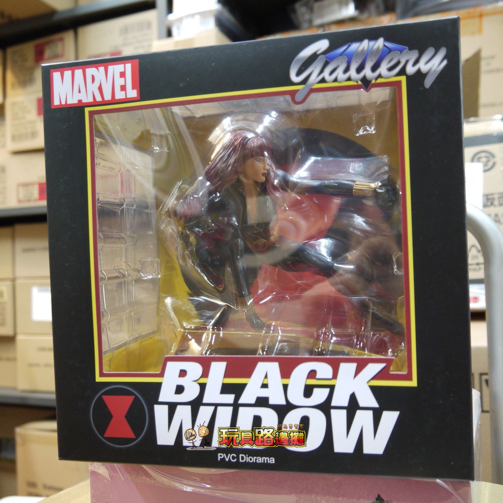 {玩具路邊攤} 正美版 Diamond Select Marvel畫廊 黑寡婦 black Widow PVC 雕像