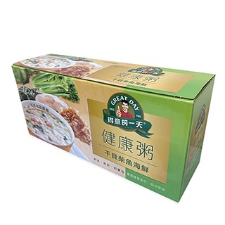 【限量優惠】桂格 得意的一天 即食沖泡 干貝柴魚 海鮮粥 6包組/ 整盒(30包入) 良品小倉