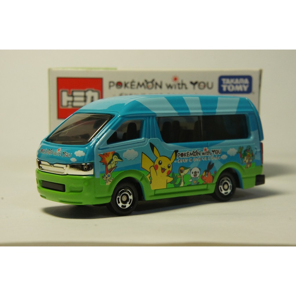 Tomy Tomica 小汽車pokemon Wit You 特注車toyota 1 64皮卡丘模型車 寶可夢 蝦皮購物