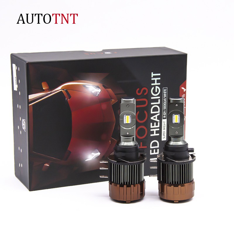 AUTOTNT H15 LED 解碼 CANBUS 直插直上 遠光燈 日行燈 銳界 探險者 高爾夫7 汽車車燈