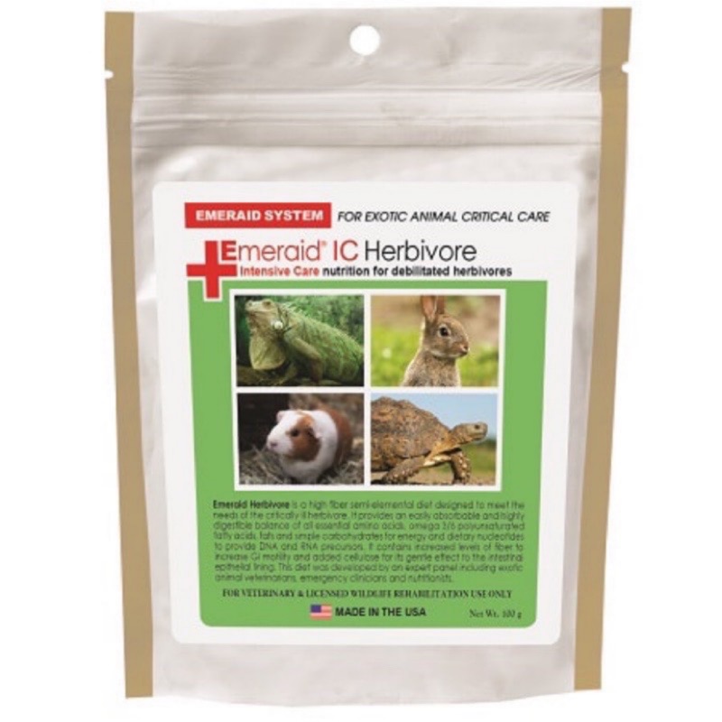 現貨 Emeraid Herbivore 艾茉芮草食動物加護期營養粉草粉400克100克 蝦皮購物
