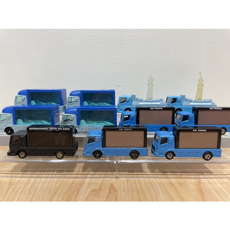 tomica AD TRUCK 廣告車 發光車 發光 多美 tokyo toy show 車展 會場車 紀念車 T君