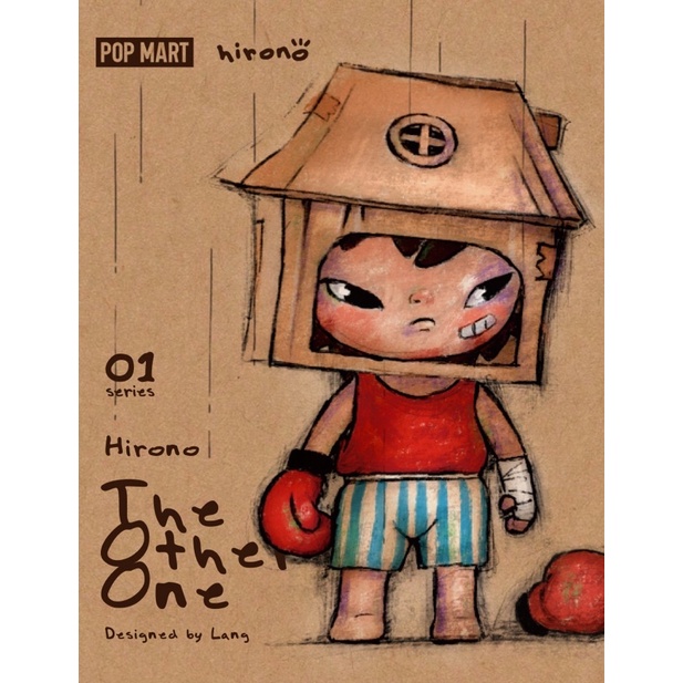 小野 HIRONO THE OTHER ONE 系列 POPMART  泡泡瑪特 幽靈 流浪 拆盒確認款 盲盒 盒玩