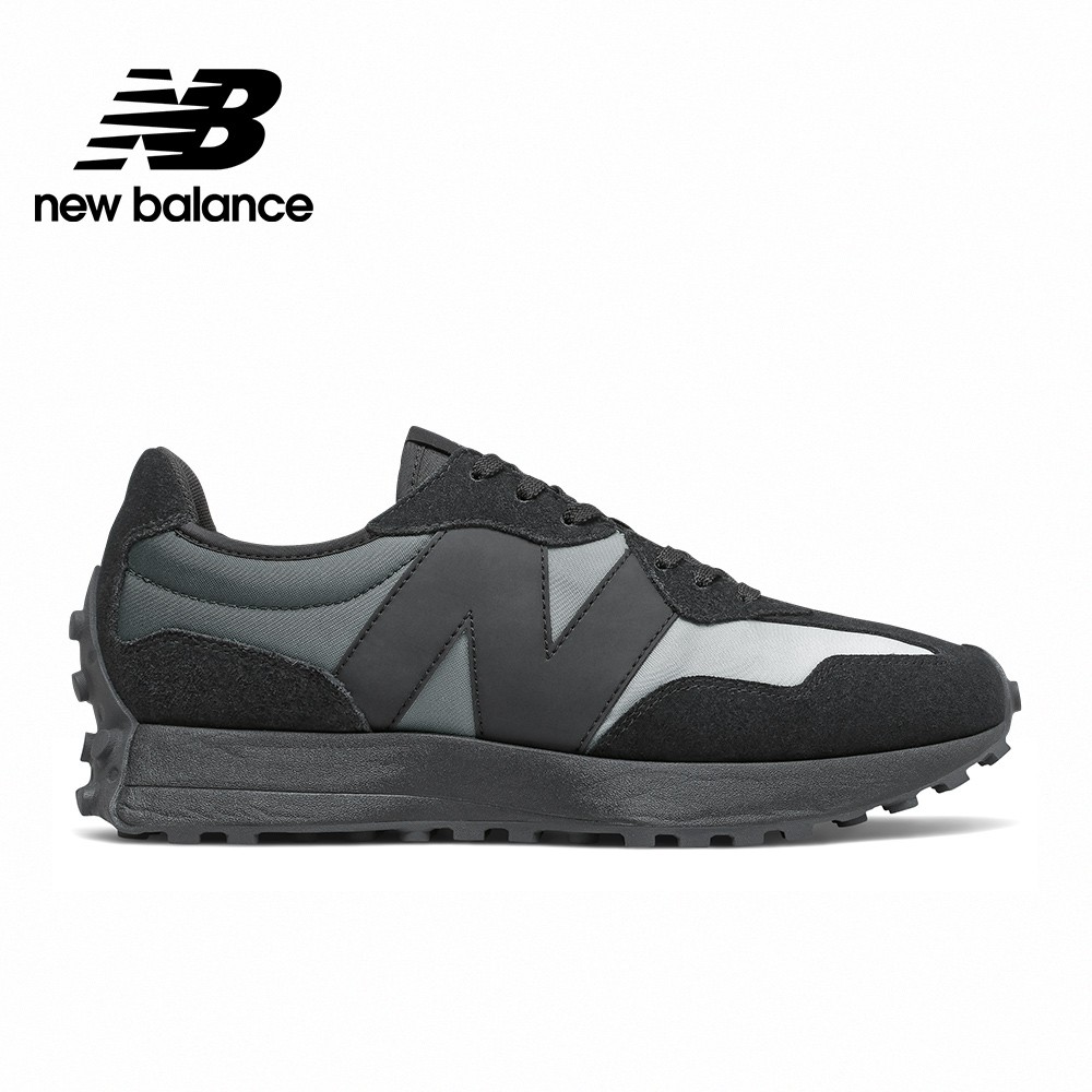 【New Balance】 NB 復古運動鞋_中性_黑色_MS327SB-D楦 327
