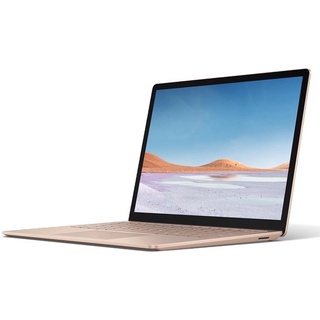 全新出清【微軟 Surface Laptop 3】13.5吋i7 256GB砂岩粉（加贈office365）文書筆電