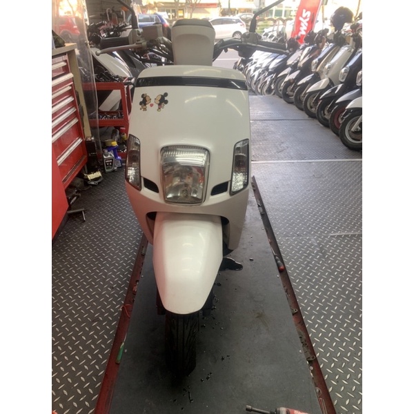 基隆順輪中古機車qc 100 大頭q 中古車二手機車代步車山葉yamaha 蝦皮購物