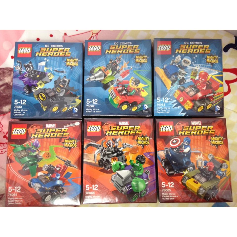 LEGO樂高盒組-76061~76066 DC&amp;MARVEL超級英雄