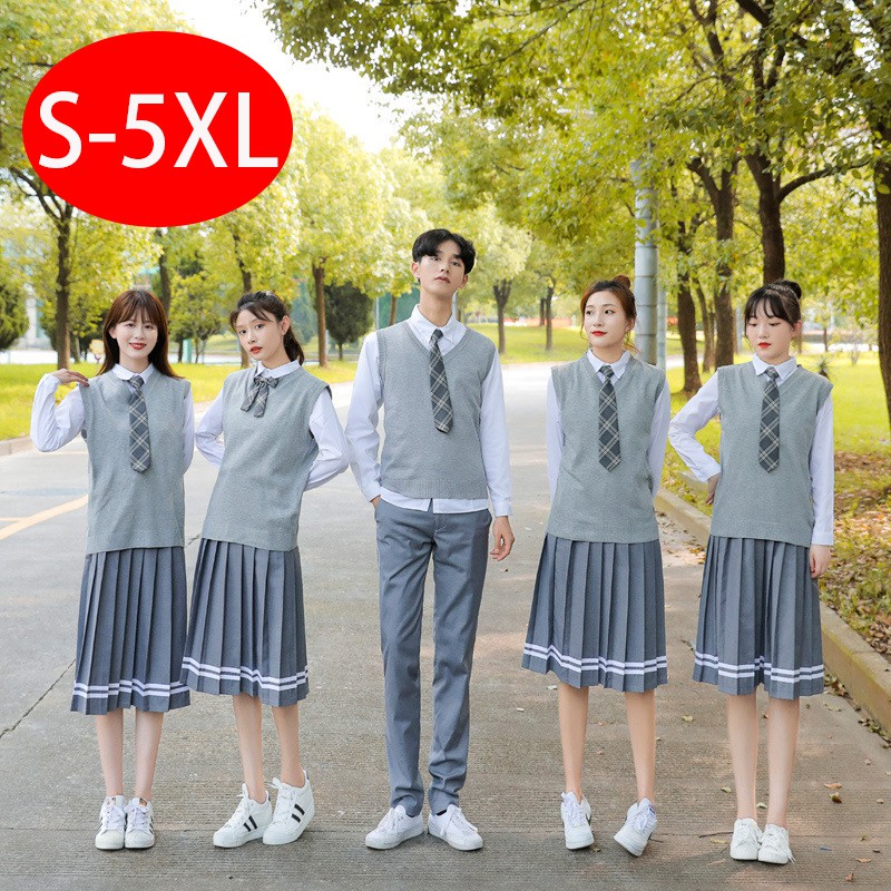 現貨 大尺碼s 5xl日系班服學生校服套装学院风韩国高中日系jk制服英伦初中班服学生制服套装cosplay 蝦皮購物