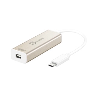 j5create 凱捷 USB Type-C to 4K Mini DP 轉接器 JCA142