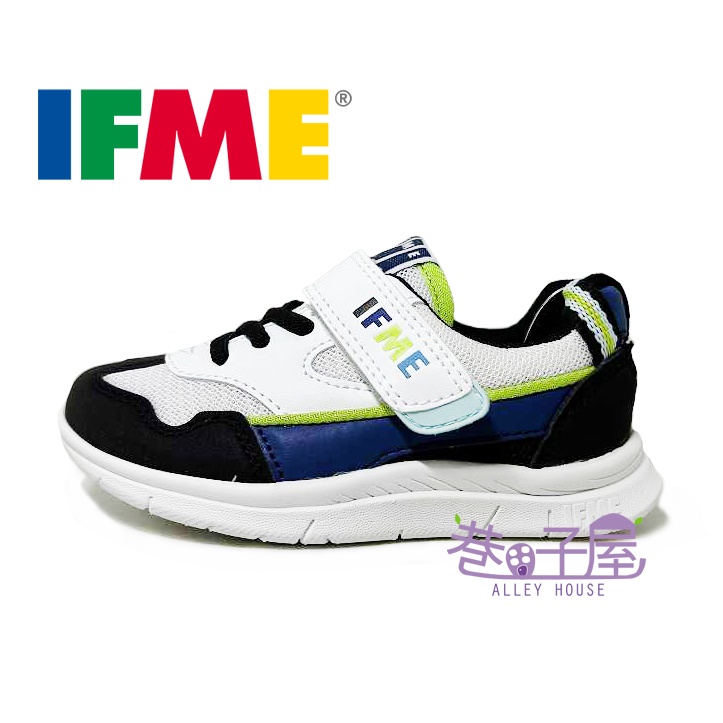 【零碼15】IFME 童款輕量系列拚色運動鞋 [IF20-131111] 藍【巷子屋】