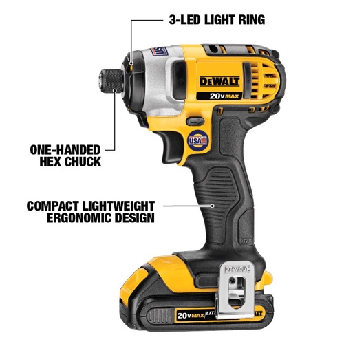 補貨短溝全新 美國 DEWALT 得偉 DCF885 20V XR電動工具衝擊起子機 單主機