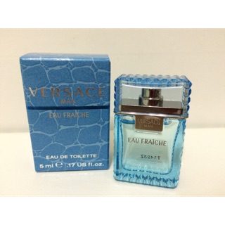 🎉限時加購🎉Versace Eau Fraiche 凡賽斯 雲淡風輕男性淡香水5ml/小香水