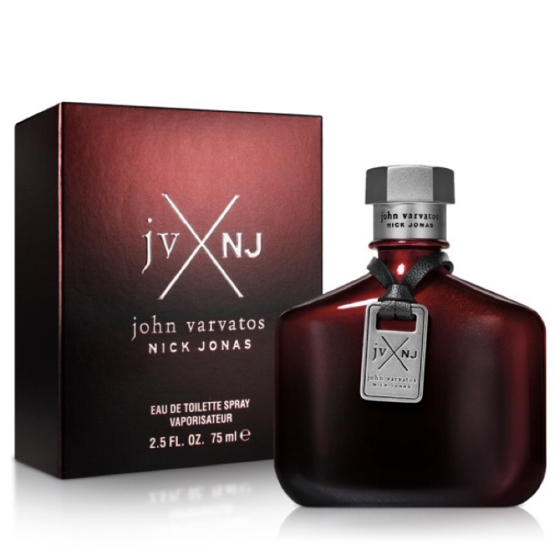 John Varvatos JV x NJ 尼克強納斯赤紅聯名款男性淡香水 75ml