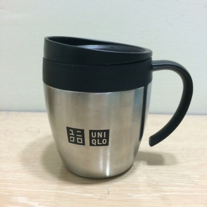 Uniqlo 感謝祭限量不鏽鋼馬克杯雙層不鏽鋼隔熱隔冰保溫杯不銹鋼保溫杯 蝦皮購物