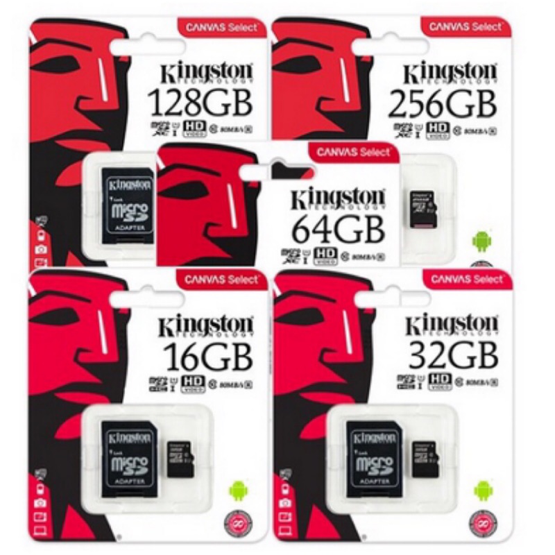 金士頓 十銓  MicroSD 記憶卡 16G 32G 64G 128G SD卡 TF卡