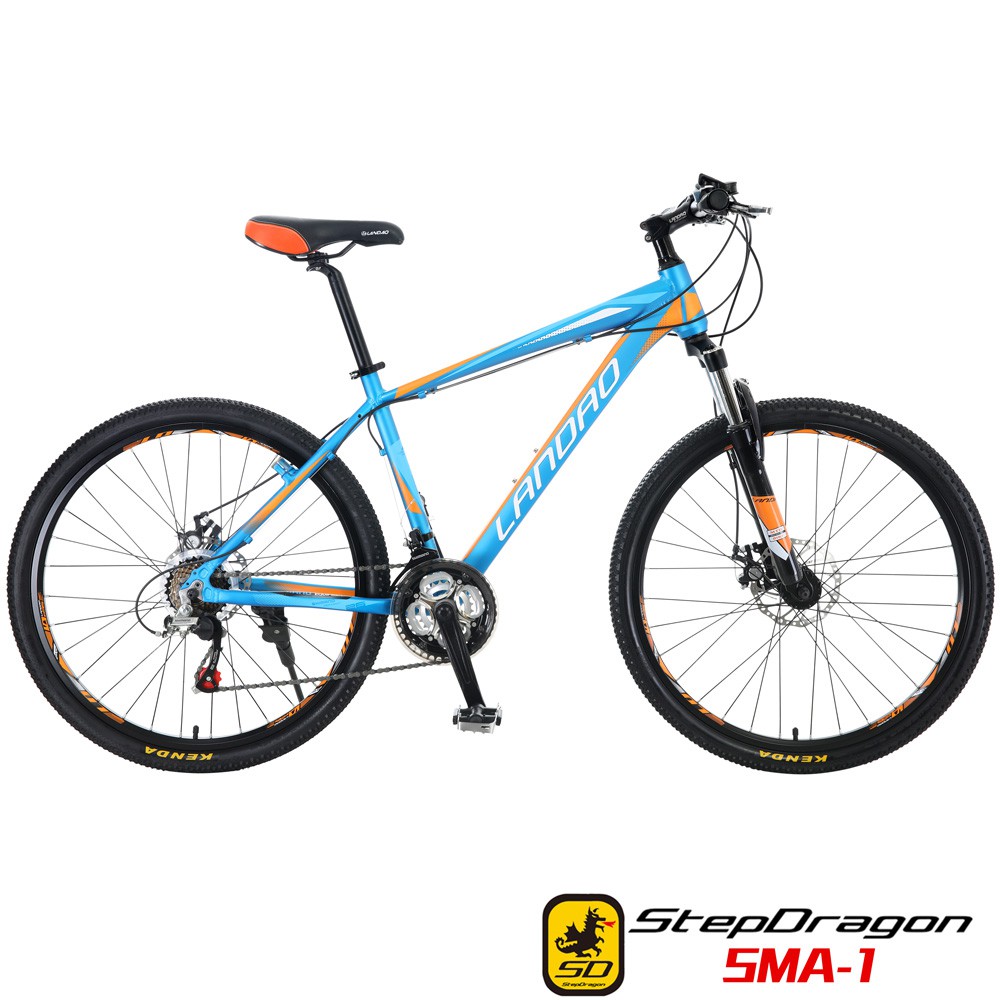 【StepDragon】極地衝鋒SMA-1鋁合金碟煞SHIMANO 21速登山車