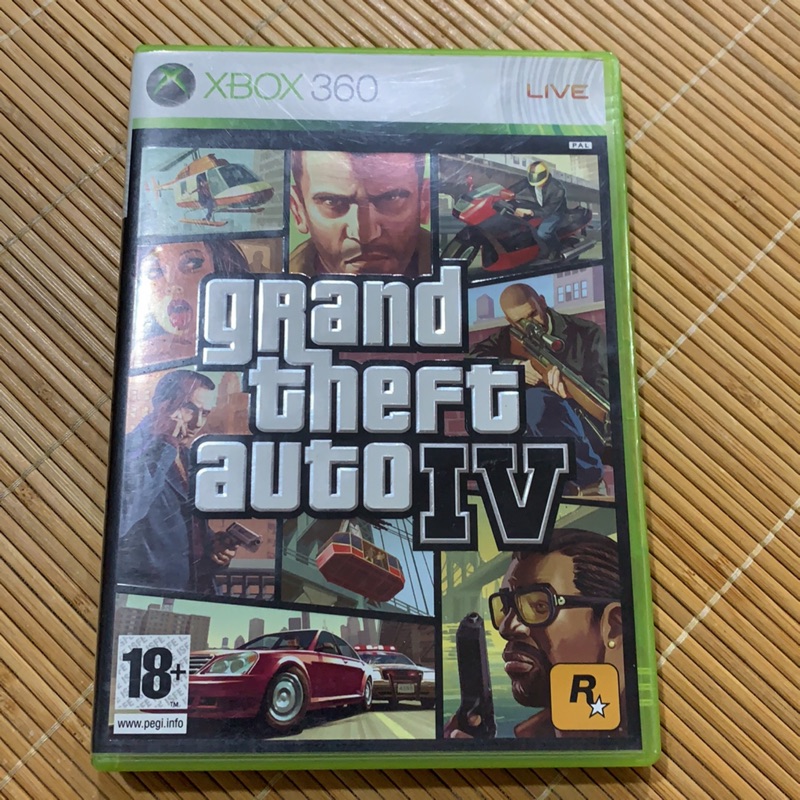 Xbox360 經典遊戲 GTA 4 俠盜獵車手4