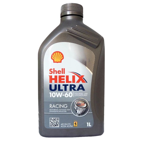 【油大亨】《SHELL》Helix ULTRA Racing 10W60殼牌喜力 全合成機油1L(德國原裝進口)