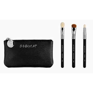 Sigma Glam 'N Go Mini Eye Brush Set 迷你眼部刷具+化妝包 4件組 【愛來客】美國授權