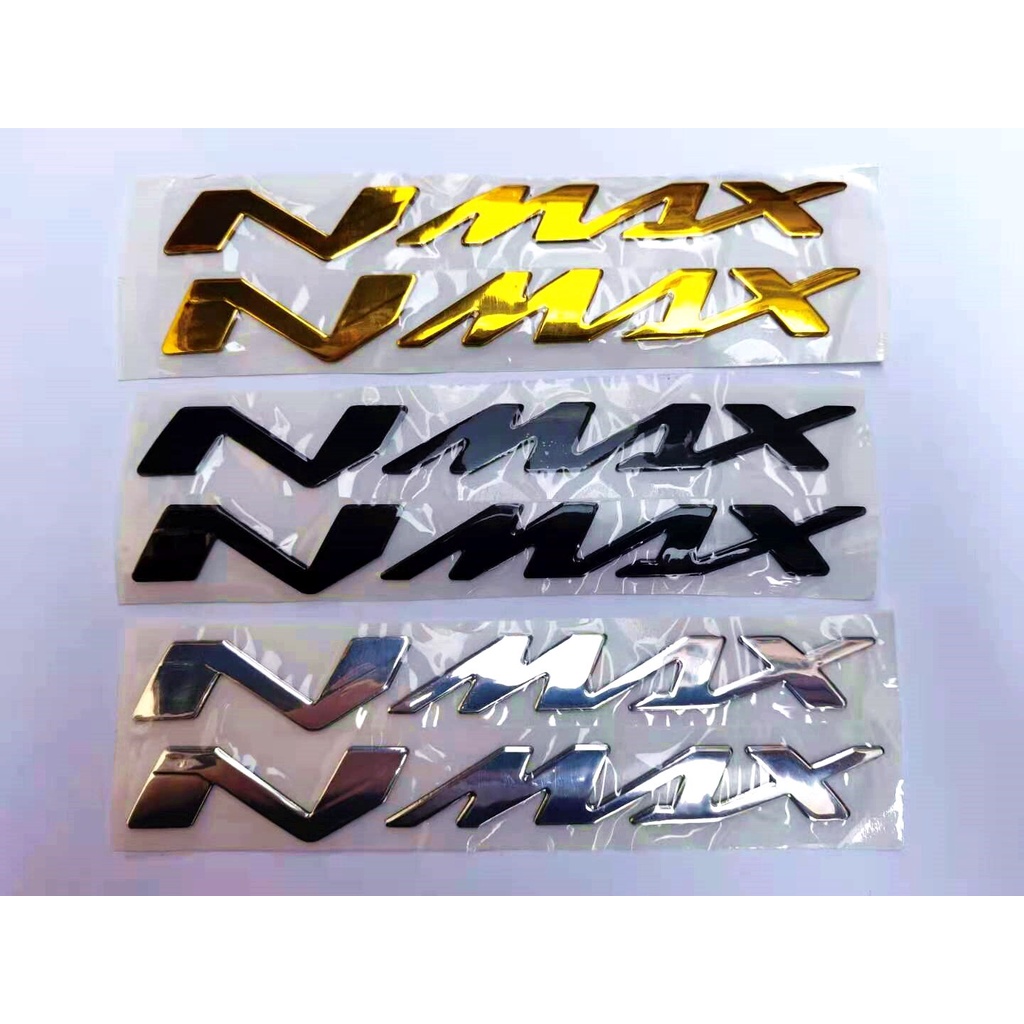 山葉 油箱標誌貼紙適用於雅馬哈 NMAX N MAX N-MAX 155 250 400 摩托車三維貼紙貼花 N-MAX