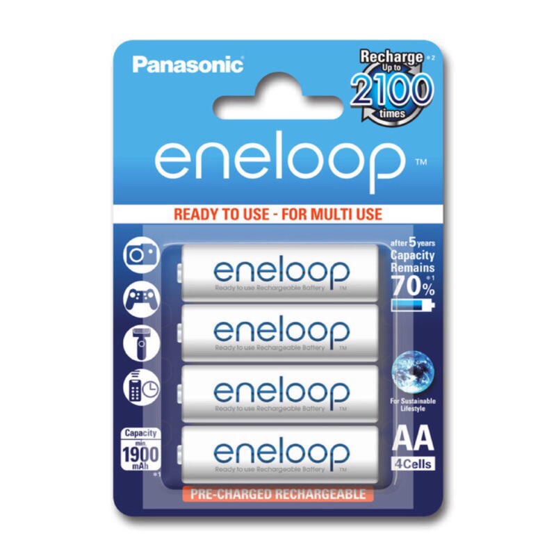 Panasonic Eneloop 3號電池 充電電池 未拆封