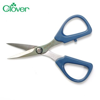 又敗家 日本製造Clover可樂牌挖花細工剪36-666不鏽鋼小剪刀11.5cm拼布剪刀挖花剪刀小型剪刀修剪洋裁縫紉剪刀
