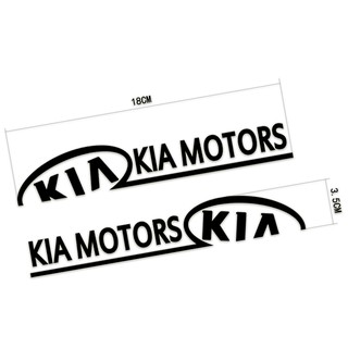 【小韻車材】KIA 後照鏡 後視鏡 貼紙 車貼 汽車改裝 汽車貼紙 防水貼紙