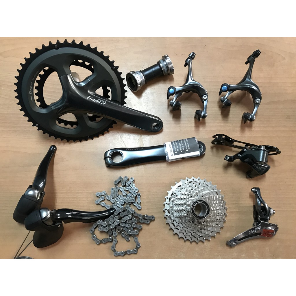 火雞Tth 原廠散裝Shimano Tiagra 4700 20速 / 4703 30速公路車 50-34T 全套變速器