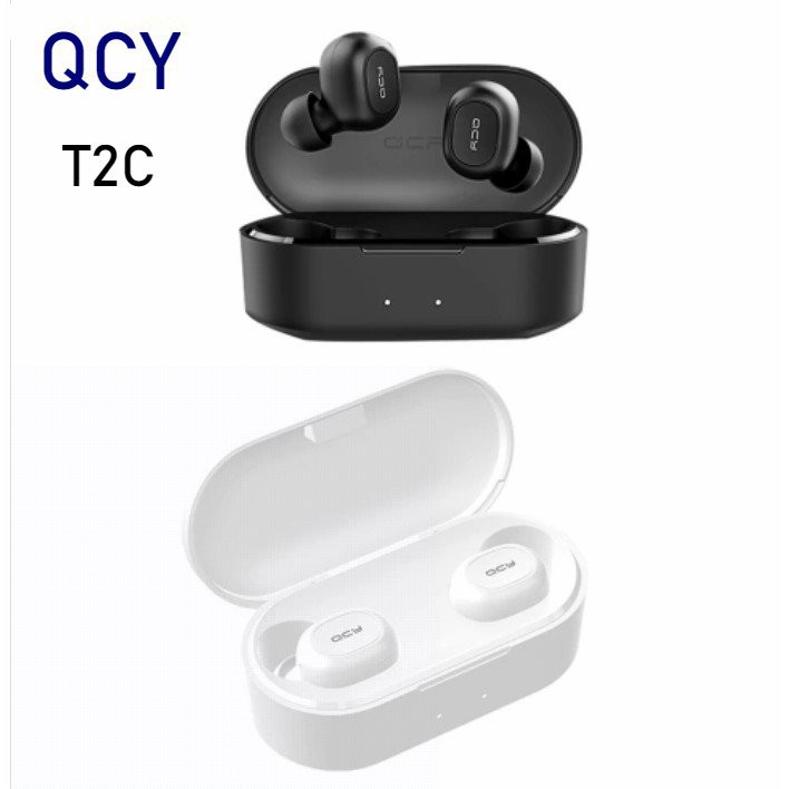 🌱QCY T2C 藍芽耳 現貨 原裝正品 機 真無線藍芽耳機 耳機 運動耳機 TWS 迷你藍芽耳機 T1升級款🔥