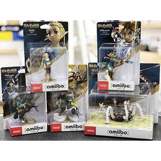 【艾達電玩】任天堂 NS amiibo 薩爾達傳說 林克 公主 守護者 四英傑 狼林克 騎乘 拉弓 曠野之息 王國之淚