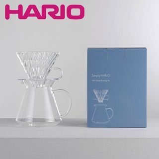 SIMPLY V60 玻璃手沖組 日本製 HARIO 手沖咖啡 咖啡器具