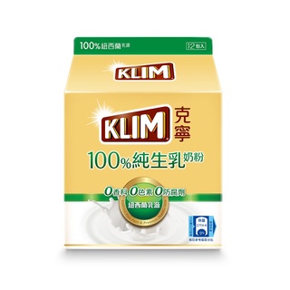 KLIM克寧 100%純生乳奶粉隨手包 36g x 12包【家樂福】