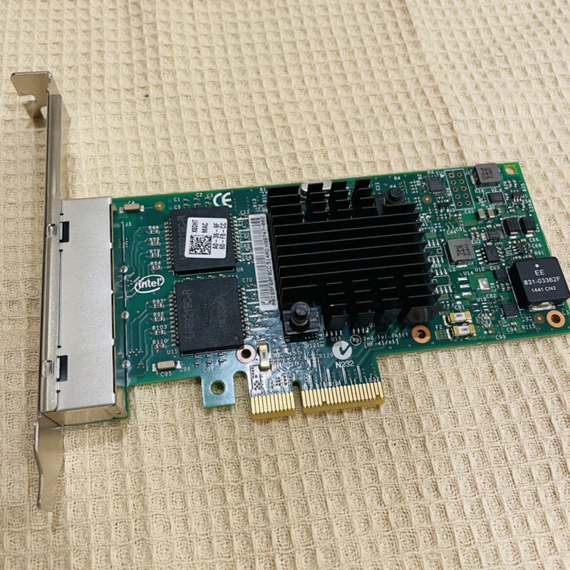 「二手」Intel 4 port 10/100/1000 網卡