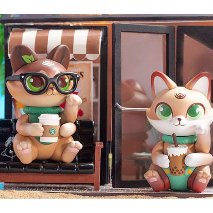 &lt;現貨&gt;CASSY卡茜貓 夏日街頭飲品系列 盲盒 盒抽 可愛潮玩 !!珍珠奶茶盒玩!模型