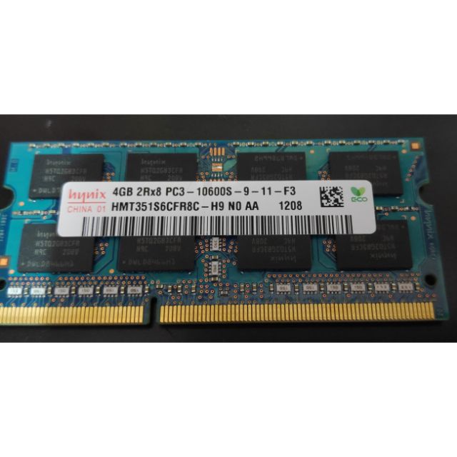 Hynix / Samsung 4GB 2Rx8 PC3-10600S DDR3-1333 (二手良品)